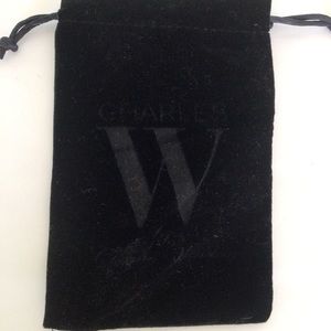 CHARLES WINSTON VELVET JEWELRY POUCH